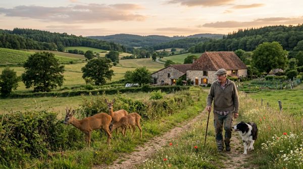 Quels sont les avantages de la cohabitation entre humains et animaux sauvages dans les zones rurales ?